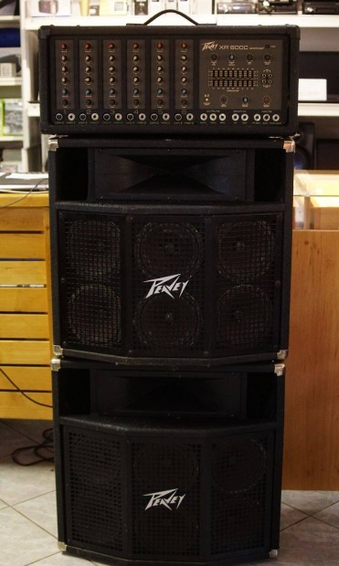 Peavey XR-600C Kever Erst Hangfalakkal