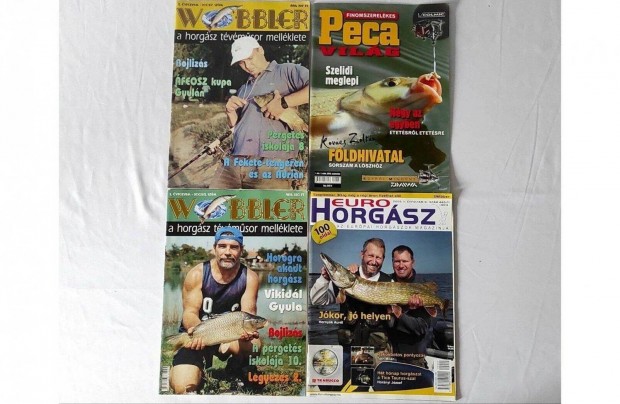 Peca, Euro Horgsz, Wobler Magazinok