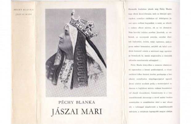Péchy Blanka: Jászai Mari (1971. 524 oldal)