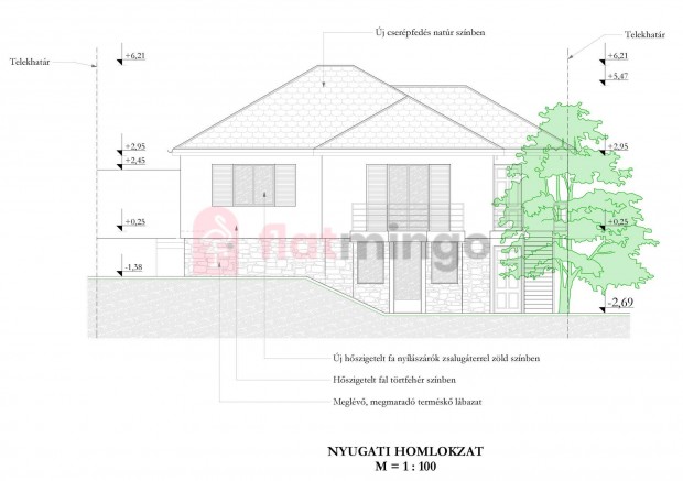 Pcs, Blicsi ton 1085 m2-es telek, tptsre vr lakhz s garzs