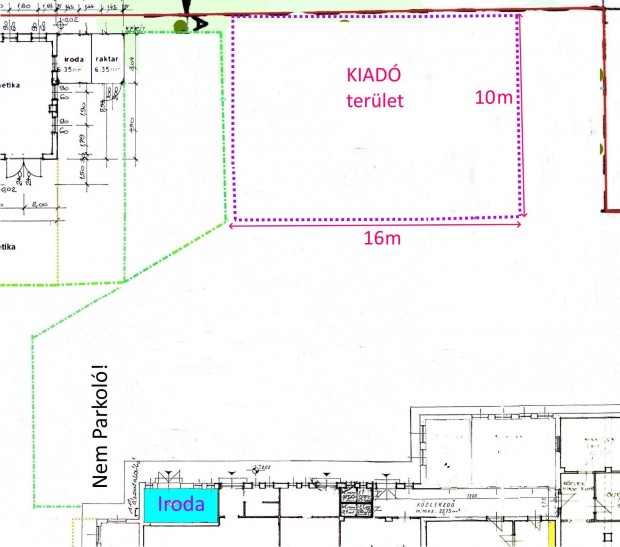 Pcsett Vsrtr kzelben kiad egy 160 m2-es dszkavicsozott terlet