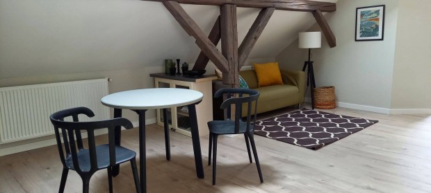 P�csett a Vince utc�ban nagy terasszal tet�t�ri lak�s kiad�!