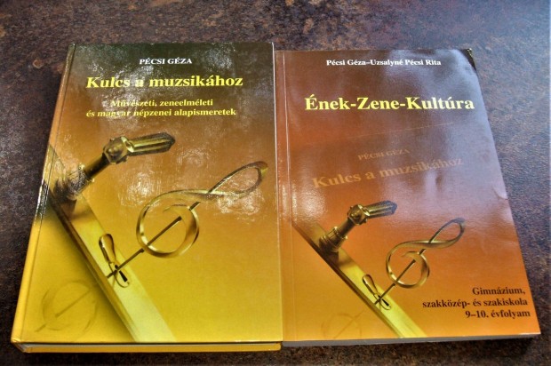 Pécsi Géza:Kulcs a muzsikához c. könyvei