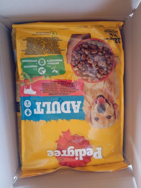 Pedigree adult 12 kg marha kutya eledel , táp