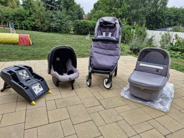 Peg Perego Babakocsi szett isofix talppal