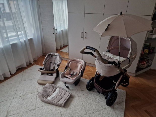 Peg Perego Book Culla - multifunkcis 3in1 babakocsi