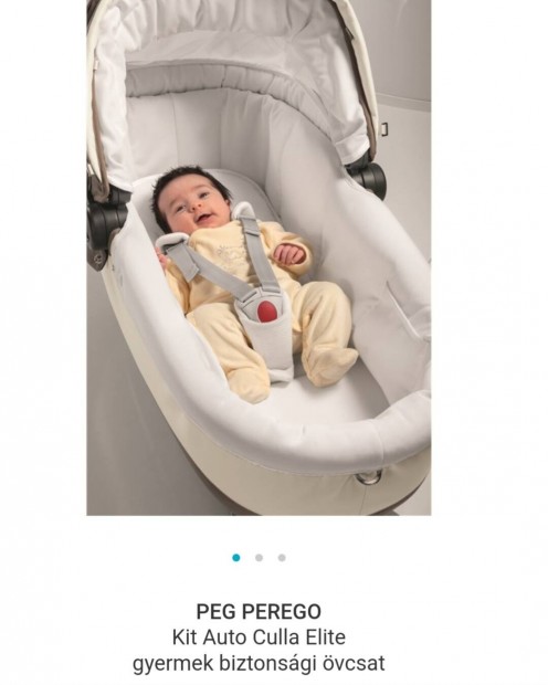 Peg Perego Kit Auto Culla Elite mzes gyermek biztonsgi vcsat.