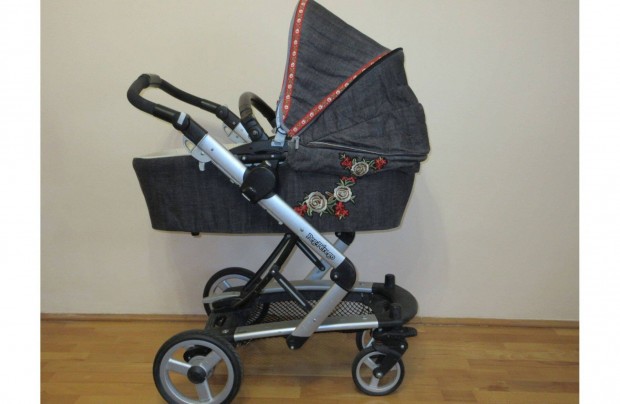 Peg Perego mózeskosaras babakocsi + állvány
