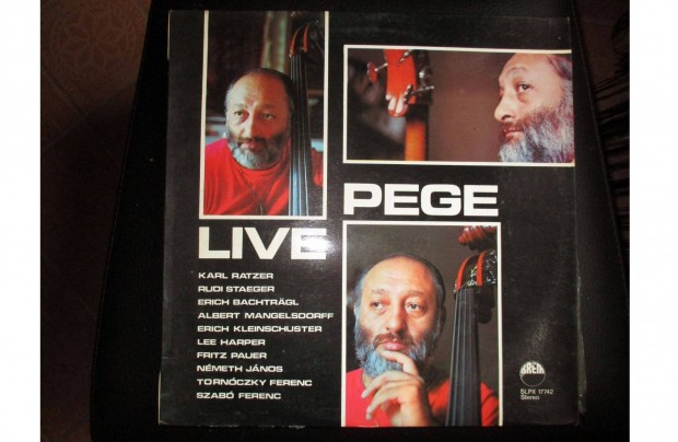 Pege Aladr Live vinyl hanglemez elad