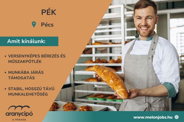 Pék álláslehetőség