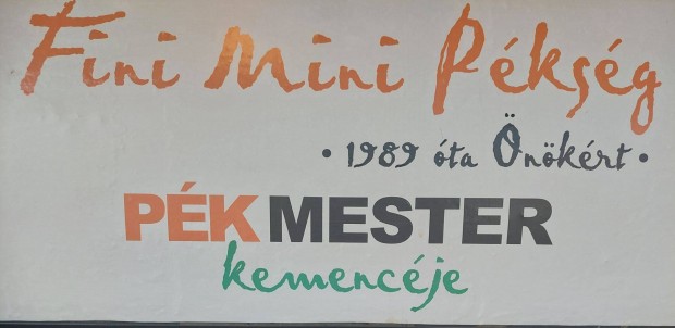 P�ks�gbe elad�t felvesz�nk