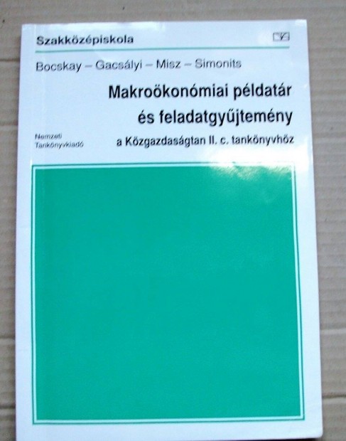 Példatár: Mikro- és makroőkonómia