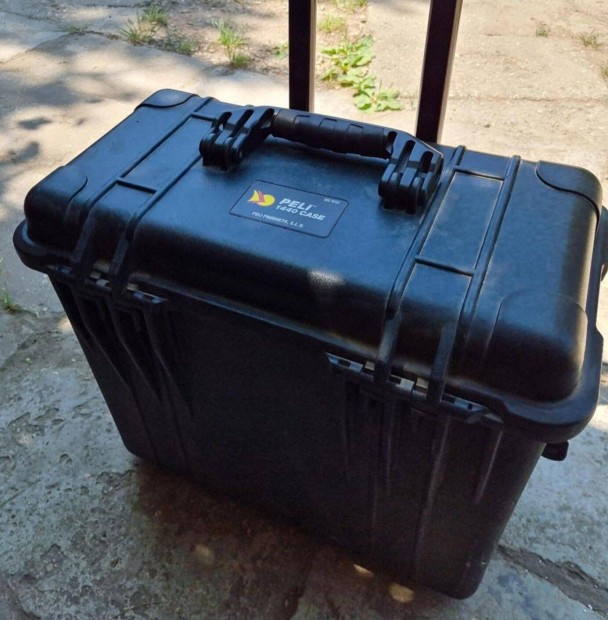 Peli 1440 gurulós műanyag védőtáska, védőtok, fotós táska