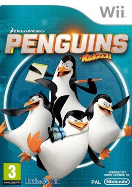 Penguins of Madagascar Wii jtk