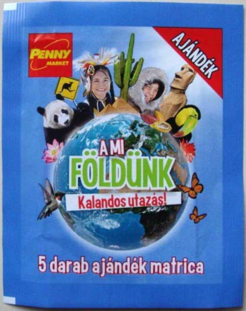Penny: A mi Földünk matrica