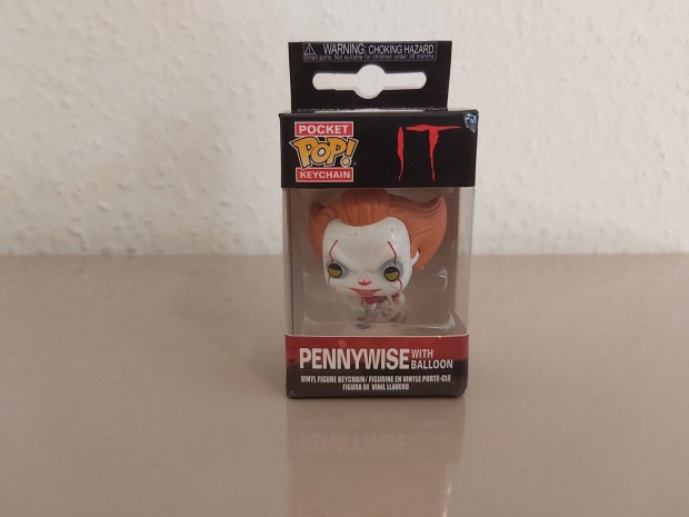 Pennywise It Az kulcstart Funko POP dobozzal j szmlval Stephen Kin