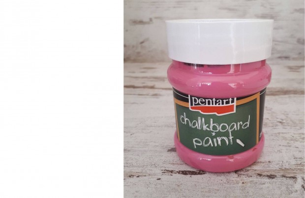 Pentart tblafestk (chalkboard paint) pink, rzsaszn 230 ml-es fiola