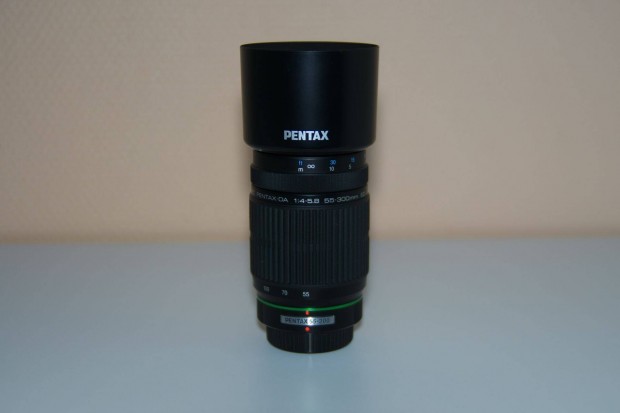 Pentax 55-300 mm objektv elad