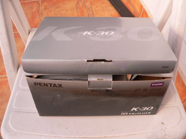 Pentax K-30 fényképezőgép