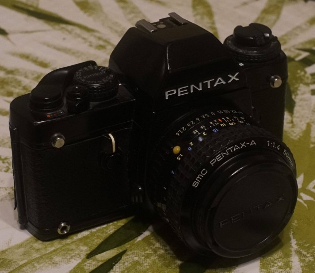 Pentax LX fnykpezgp Pentax SMC-A 50mm f1,4 objektvvel