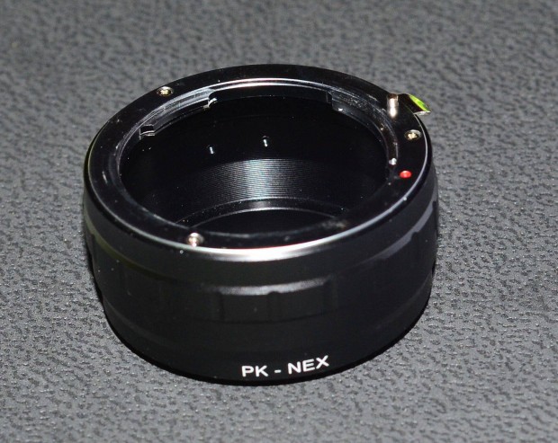 Pentax PK Sony E adapter