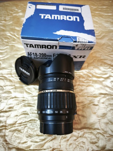 Pentax bajonettes/ Tamron 18-200 objektív eladó