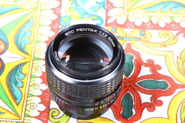 Pentax smc 1.2 50 mm pk objektv 