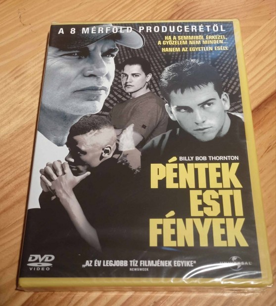 Pntek esti fnyek dvd Billy Bob Thornton bontatlan 