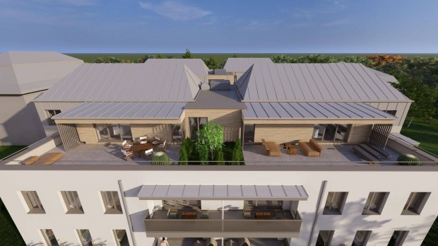 Penthouse lakás Komárom Belvárosában