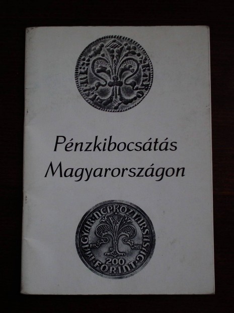 Pnzkibocsts Magyarorszgon - MNB katalgus 1978