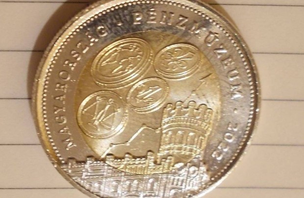 Pénzmúzeum megnyitása emlék 100 Ft, rolniból