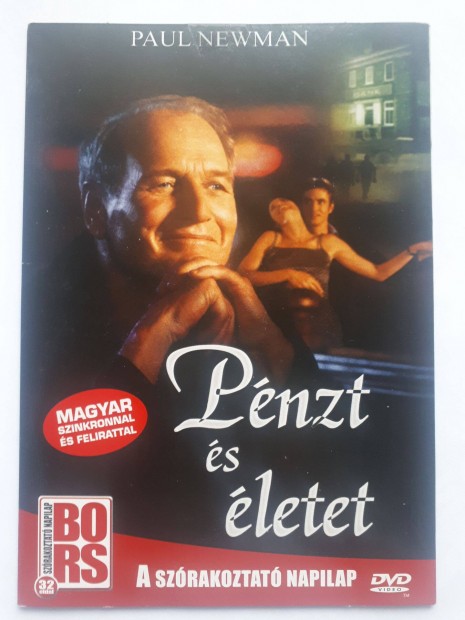 Pnzt s letet (Paul Newman) paprtokos DVD (ppsta 255 Ft)