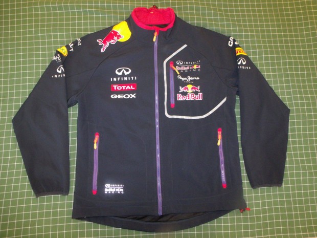 Pepe Jeans Red Bull softshell dzseki L méret hibátlan Forma1 F1