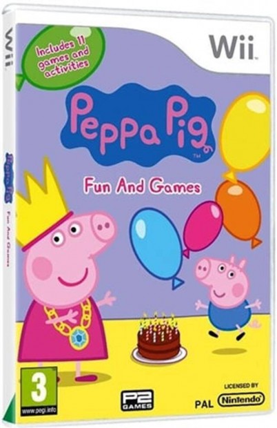 Peppa Pig 2 - Fun and Games Nintendo Wii jtk
