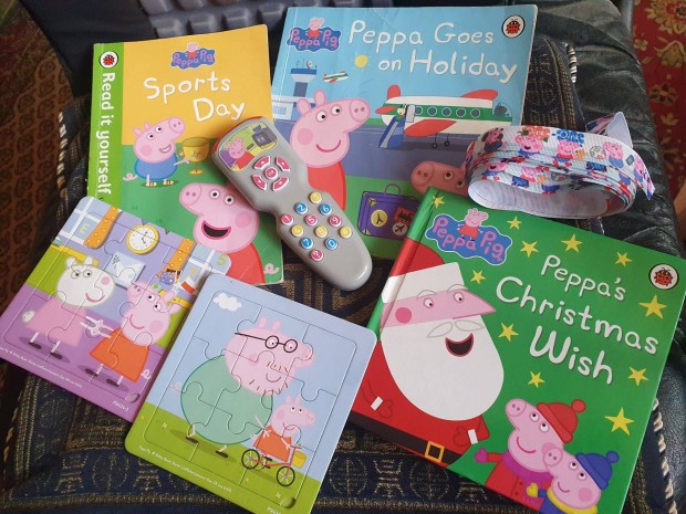 Peppa Pig: Peppa's Christmas Wish -Peppa karcsonyi kvnsga +puzzle