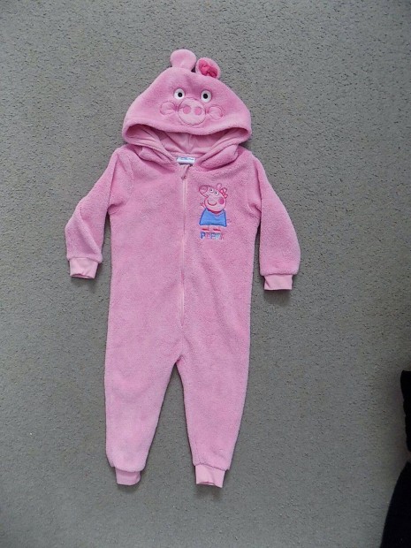 Peppa Pig egyberszes pizsama, 80-86