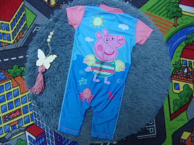 Peppa Pig malac úszóoverall fürdőruha 18-24 hónaposoknak!