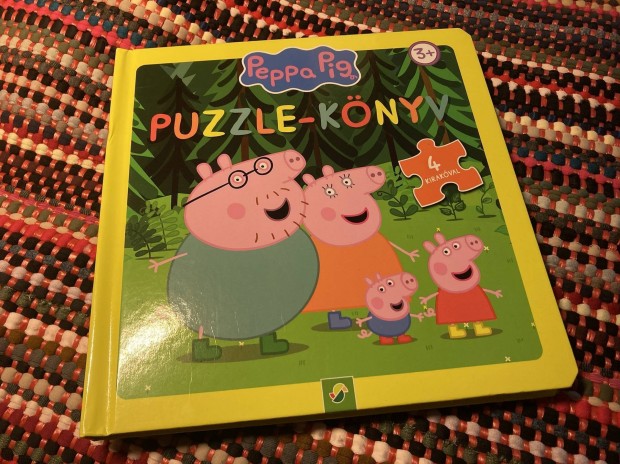 Peppa malac mesekönyv-puzzle