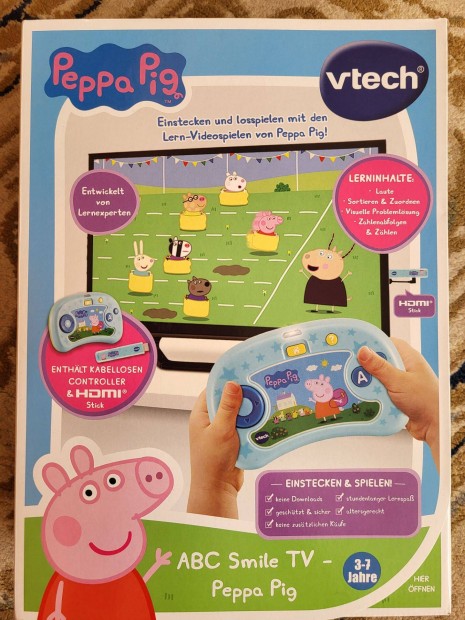 Peppa malacos Vtech ABC Smile tv jtk