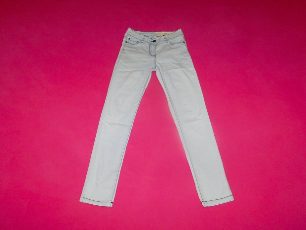 Pepperts Skinny Fit rugalmas, vilgoskk farmernadrg, 140-es, 9-10 v