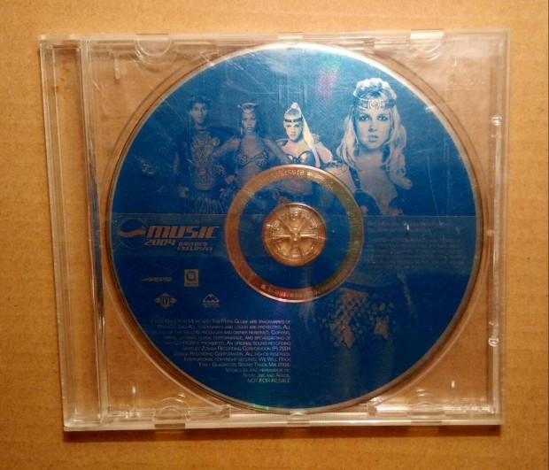 Pepsi Music 2004 Britney Exclusive CD (jogtiszta) teszteletlen