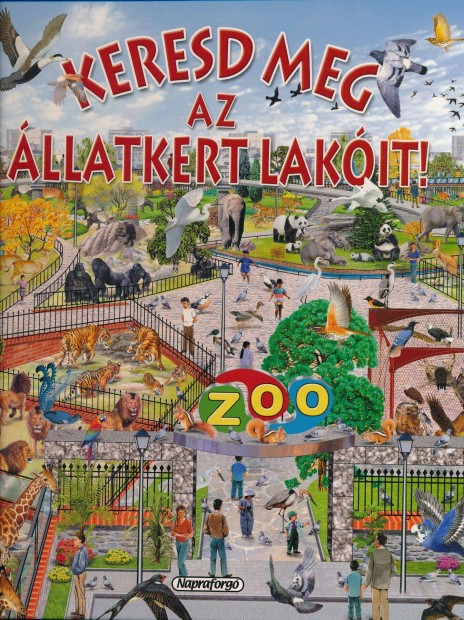 Pere Rovira: Keresd meg az állatkert lakóit!