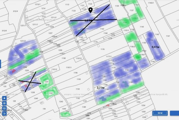 Pereked sz�l�hegyen 2,7 hekt�r sz�nt� - legel� elad�