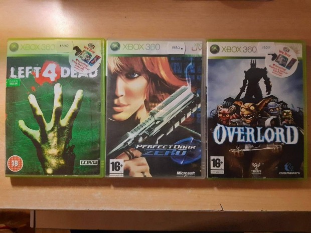 Perfect Dark Zero, Overlord 2 Xbox 360 Jtkok !