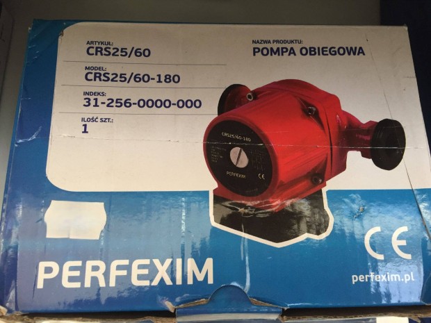 Perfexim HMV CRS2560 Szivatty 25/60-180 (1/8)