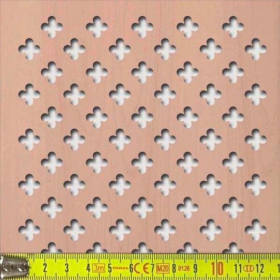 Perforlt lemez Legno furnrozott Hdf-Fiore perforcival Bkk 1520x6
