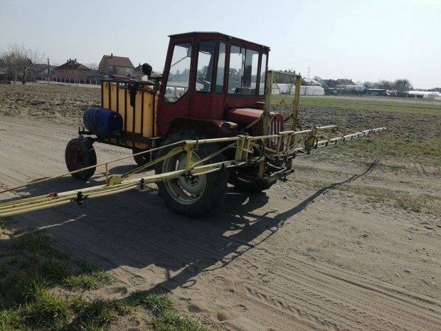 Permetező szórókeret, traktorhoz