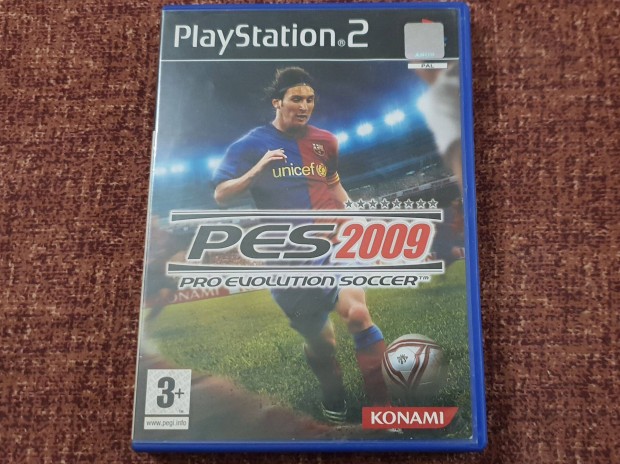 Pes 2009 - Playstation 2 eredeti lemez ( 2500 Ft )