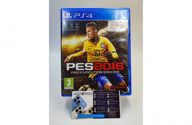 Pes 2016 Pro Evulution Soccer PS4 Garancival #konzl1369