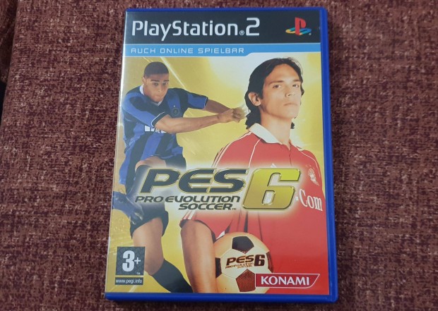 Pes 6 - Playstation 2 eredeti lemez ( 2000 Ft )